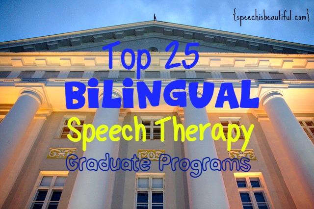 Bilingual Speech Pathology Masters Programs