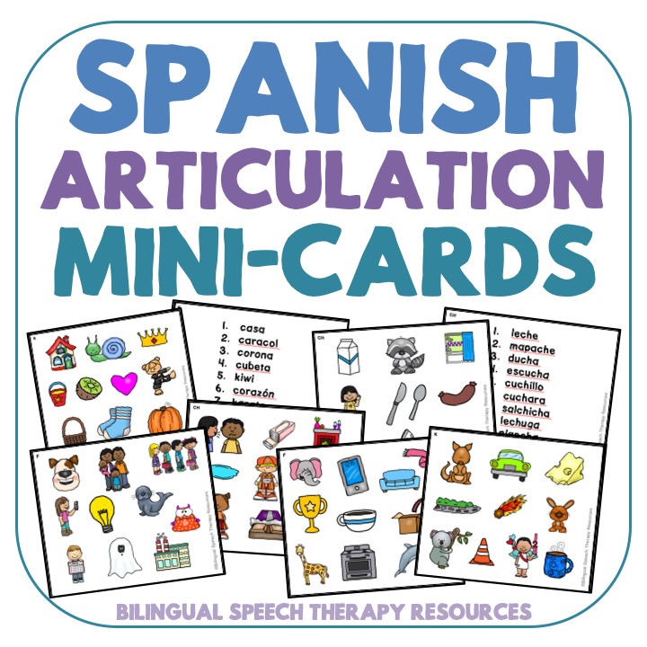 75% Off - Spanish Articulation Mega Bundle - Speech Is Beautiful